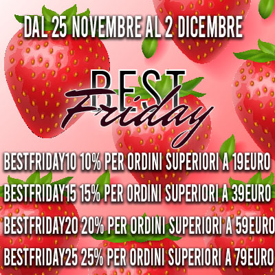 BESTFRIDAY2024 sconti per tutti i gusti