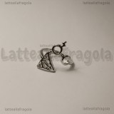 Anello Harry Potter in metallo argentato
