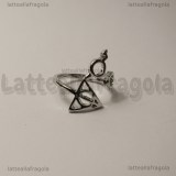 Anello Harry Potter in metallo argentato