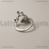 Anello Harry Potter in metallo argentato