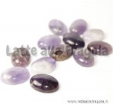 Cabochon in Ametista Naturale 18x13mm