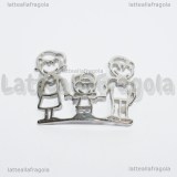 Connettore Family in acciaio 201 28x23mm