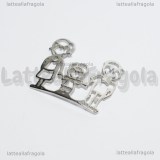 Connettore Family in acciaio 201 28x23mm