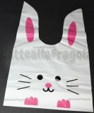5 Buste in plastica Coniglietto 22.6x13.6mm