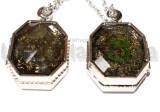 Collana Medaglione di Salazar Serpeverde Horcrux in metallo argentato