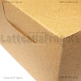 Scatola in cartone marroncino 10x6x6cm