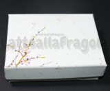 Astuccio in cartone rigido fantasia Fiori di Ciliegio 90x70x30mm