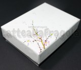 Astuccio in cartone rigido fantasia Fiori di Ciliegio 90x70x30mm