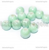 5 Perle in Ceramica Tiffany 8mm