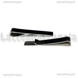 Fermacravatta in Acciaio Inox 48x8mm