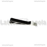 Fermacravatta in Acciaio Inox 48x8mm
