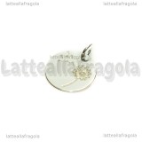 Ciondolo Dente di Leone in Argento 925 14mm