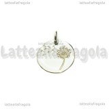 Ciondolo Dente di Leone in Argento 925 14mm