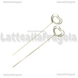 Porta memo Cuore in metallo 12cm