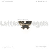 Charm Farfalla in Acciaio Inox 10.5x8mm