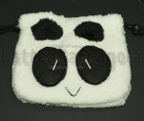 Pochette Panda in pelouche 19.5x17cm