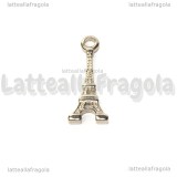 Ciondolo Torre Eiffel in Acciaio inox 23x9mm 