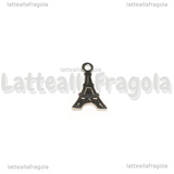 3 Charms Torre Eiffel in Acciaio Inox 12x7mm