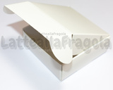 Scatola in Cartone Bianco 7.5x7.5x3cm