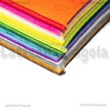 40 Fogli in Feltro tinta unita 30x20cm spessore 1mm