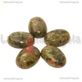 Cabochon in Unakite 18x13mm
