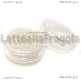 Scatola Microsfere in vetro trasparente AB 1-3mm 5gr