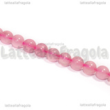 Perle in Quarzo Rosa 4mm filo 37.5cm circa