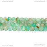 Perle in Amazonite 4mm filo 38cm circa