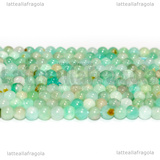 Perle in Amazonite 4mm filo 38cm circa