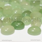 Cabochon in Avventurina Verde 10x8mm
