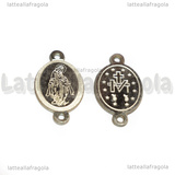 Connettore Crociera Madonna in Acciaio Inox 16x9x0.8mm