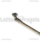Base Bracciale tipo Pandora in Acciaio 304 19mm