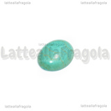 Cabochon in Howlite 18x13mm