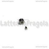 Coppia Ferma Filo a Perno in Acciaio Inox 2x3mm