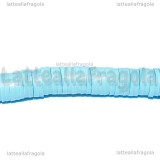 Perle Heishi Azzurro in pasta polimerica 6x1mm Filo 45cm