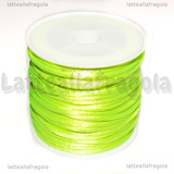 10 Metri (1 spoletta) di Coda di Topo Verde Fluo 2mm