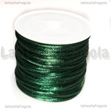10 Metri (1 spoletta) di Coda di Topo Verde Scuro 2mm