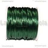 10 Metri (1 spoletta) di Coda di Topo Verde Scuro 2mm