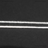 1Metro di Cordino in Cotone Bianco 1.2mm