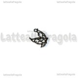 Ciondolo Farfalla Filigranata in Acciaio Inox 15.5x13mm