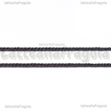 1Metro di Cordino in Cotone Teesta di Moro 1mm