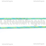 1Metro di Cordino in Cotone Melange Tropical 1mm