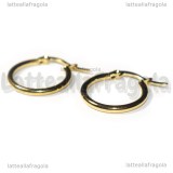 Creole in Acciaio Inox Dorato 20x18mm