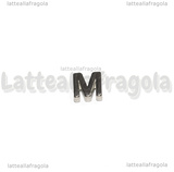 Spaziatore Lettera M in Acciaio Inox 9.5x9x3mm