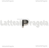Spaziatore Lettera P in Acciaio Inox 9.5x7x3mm
