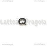 Spaziatore Lettera Q in Acciaio Inox 10x10x3mm