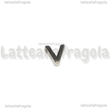 Spaziatore Lettera V in Acciaio Inox 9.5x8.5x3mm
