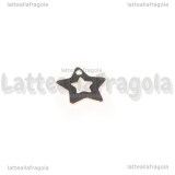 Charm Stella in Acciaio Inox dorato 10x9.5mm