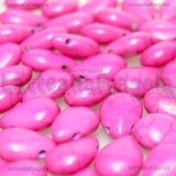 Goccia in pasta di turchese rosa foro passante 14x10mm
