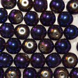 Perla in Ematite Viola 10mm